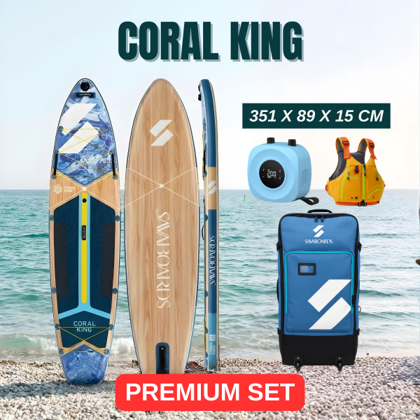 SavaBoards Coral King Premıum 11’6’’ Paddle Board