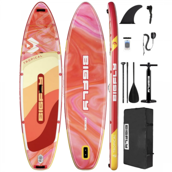 Tropical Orange 11' Paddle Board