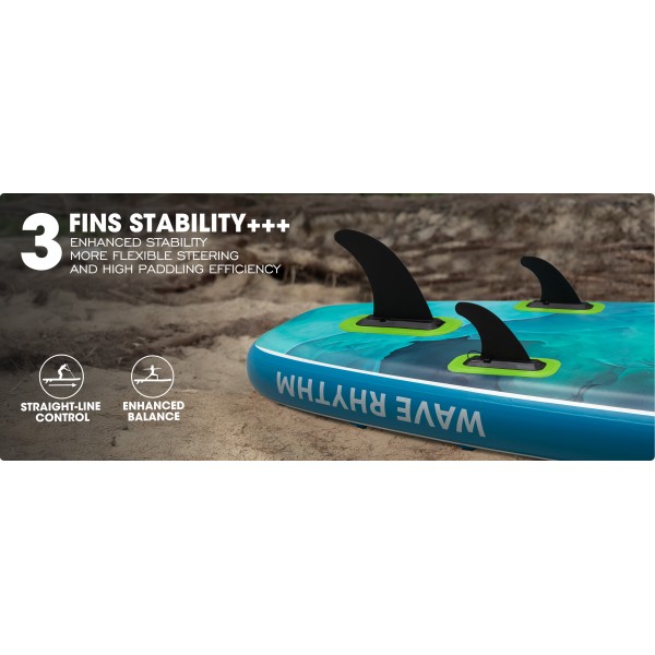 Wave Rhythm Green 10’6’’ Paddle Board