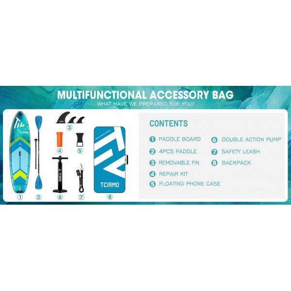 Wave Rhythm Green 10’6’’ Paddle Board