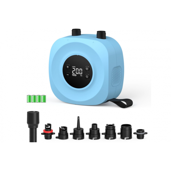 SavaBoards D18Pro şarjlı sup pompası 15 psi otomatik elektrikli paddle board pompası