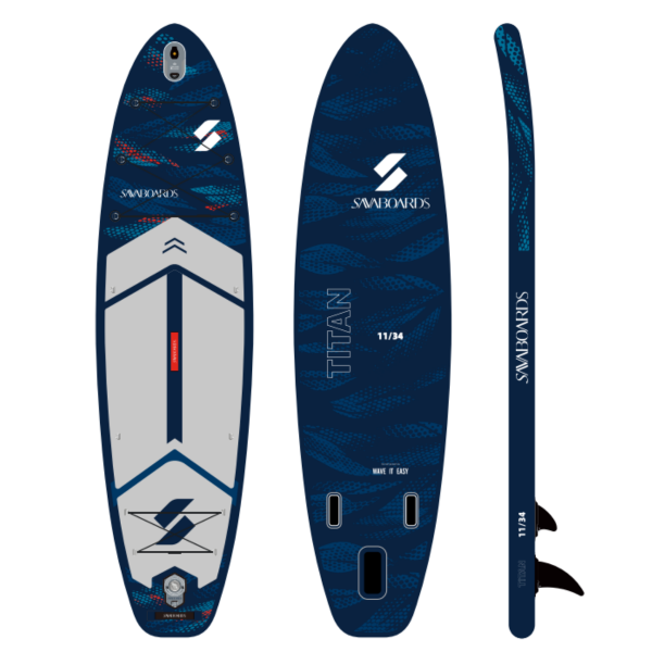 SavaBoards Titan touring paddle board 335x86 cm üst segment sup