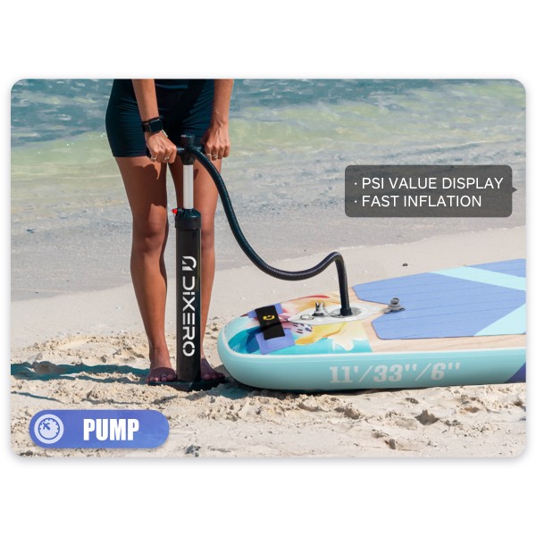 Wave Glide Flowers  11' Paddle Board