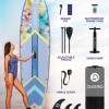 Wave Glide Flowers  11' Paddle Board