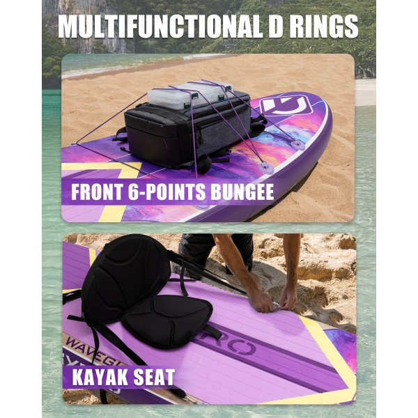 Wave Glide Purple  11' Paddle Board