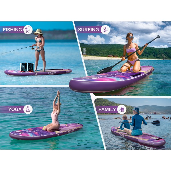 Wave Glide Purple  11' Paddle Board
