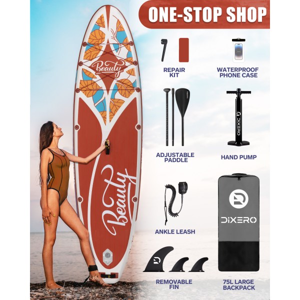Beauty Brown 11' Paddle Board