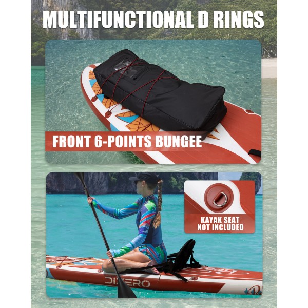 Beauty Brown 11' Paddle Board