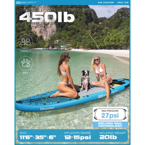 Air Power 11' 6" Paddle Board 