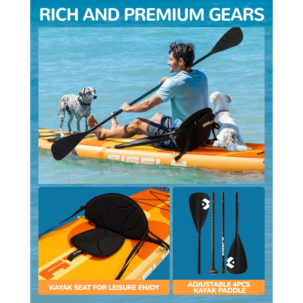 Family Orange 11’6’’ Paddle Board