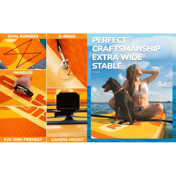 Family Orange 11’6’’ Paddle Board