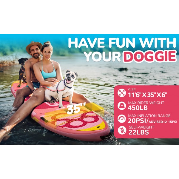 Family Pink 11’6’’ Paddle Board