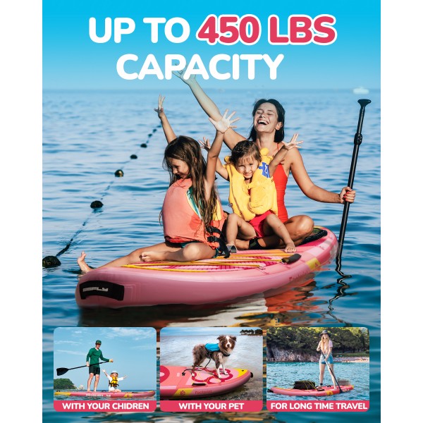 Family Pink 11’6’’ Paddle Board